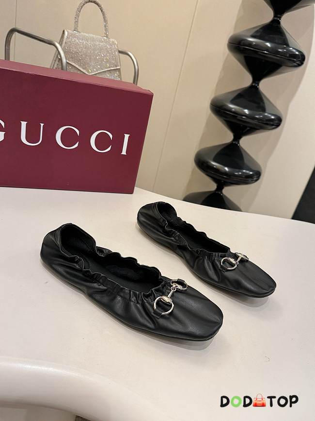 Gucci Prima ballerina flats for women black  - 1