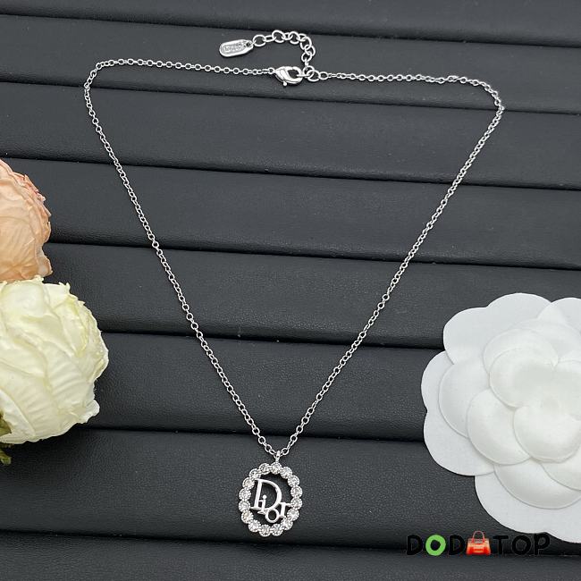 Dior necklace silver  - 1