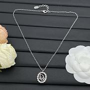 Dior necklace silver  - 2