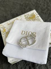 Dior brooch silver  - 2