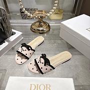 Dior Dway Heeled Slide pink - 3