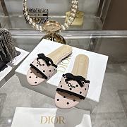 Dior Dway Heeled Slide pink - 2
