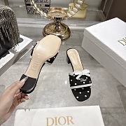 Dior Dway Heeled Slide black 4.5cm - 6