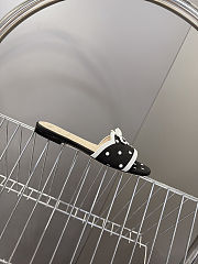 Dior Dway Heeled Slide black -01 - 6