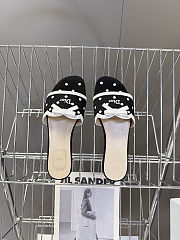 Dior Dway Heeled Slide black -01 - 2
