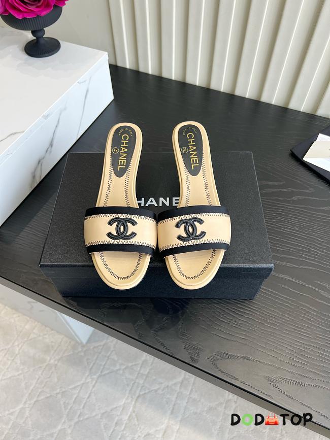 Chanel sandals logo -03 - 1