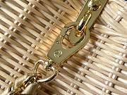 Louis Vuitton Rattan Calfskin Capucines bag size 27x18x9cm -02 - 2