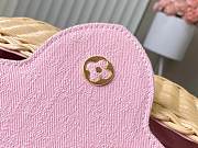 Louis Vuitton Rattan Calfskin Capucines bag pink size 27x18x9cm  - 3