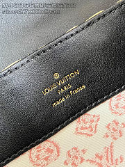 Louis Vuitton Rattan Calfskin Capucines bag black size 27x18x9cm - 2