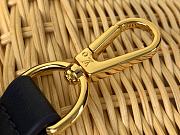 Louis Vuitton Rattan Calfskin Capucines bag navy size 27x18x9cm - 4