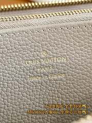Louis Vuitton Monogram Empreinte gray wallet size 19.5 x 10.5 x 2.5cm - 2