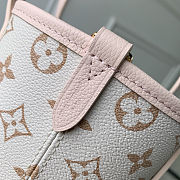 Louis Vuitton Neverfull Inside Out BB Monogram Pink bag size 26.5x16.5x11cm - 4