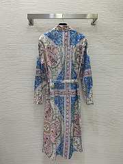 Louis Vuitton Flower Foulard Shirt Dress -01 - 2