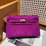 Hermes kelly gold hardware bag size 22x12x6cm - 1