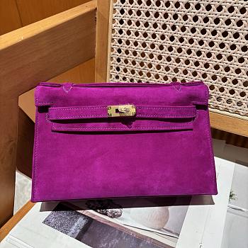 Hermes kelly gold hardware bag size 22x12x6cm