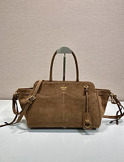 Prada Carry large suede bag size 33x22x15cm - 1