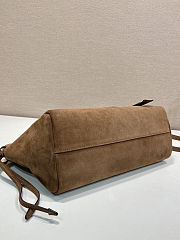 Prada Carry large suede bag size 33x22x15cm - 5