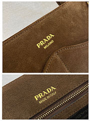 Prada Carry large suede bag size 33x22x15cm - 2