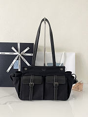 Prada Route medium leather tote bag size 30x22x15cm - 1