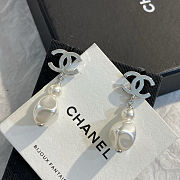 Chanel pearl earrings -03 - 4