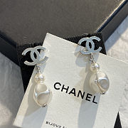 Chanel pearl earrings -03 - 3