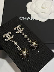Chanel pearl earrings -04 - 4