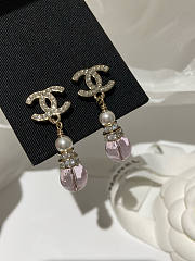 Chanel pearl earrings -05 - 3