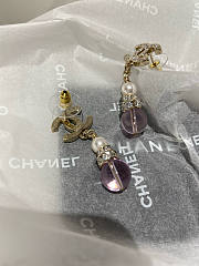 Chanel pearl earrings -05 - 4