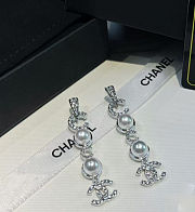 Chanel pearl earrings -06 - 5