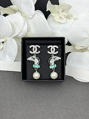 Chanel pearl earrings -08 - 1