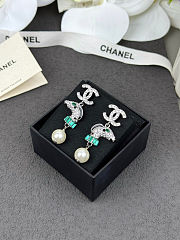 Chanel pearl earrings -08 - 6
