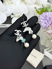 Chanel pearl earrings -08 - 5