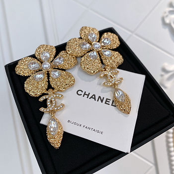 Chanel Large hoop earrings