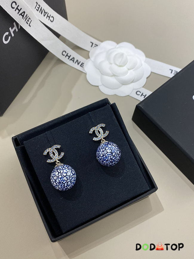 Chanel pearl earrings -09 - 1