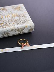 Dior pearl ring pink - 5