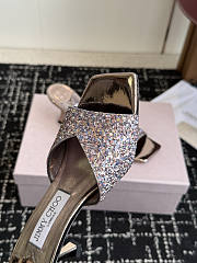 JimmyChoo Crystal-embellished sandals  - 4