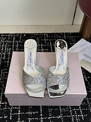 JimmyChoo Crystal-embellished sandals - 01 - 1