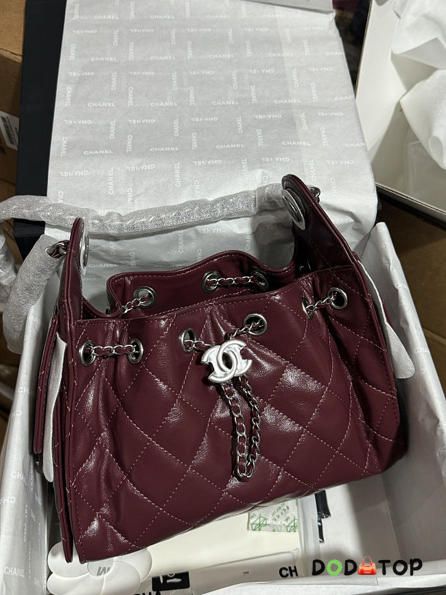 Chanel Mini 25 Handbag caviar size 22x20x12.5cm - 1