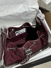 Chanel Mini 25 Handbag caviar size 22x20x12.5cm - 5