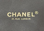 Chanel shopping bag size 24.5x28.5x9.5cm - 3