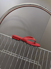 Chanel sandals red lambskin - 5