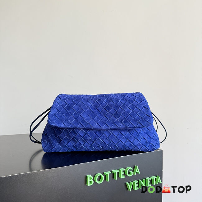 Bottega Veneta Dustbag Giorno blue bag size 33x19x8cm - 1
