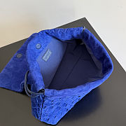 Bottega Veneta Dustbag Giorno blue bag size 33x19x8cm - 2