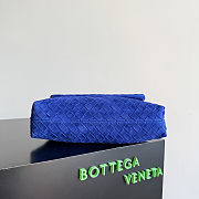 Bottega Veneta Dustbag Giorno blue bag size 33x19x8cm - 4