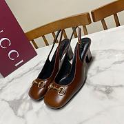 Gucci heels 7.5cm brown - 4