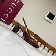 Gucci heels 7.5cm brown - 3