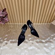 Christian Louboutin Veau Velours Miss Ziggyta 100 Pumps Black - 1