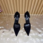 Christian Louboutin Veau Velours Miss Ziggyta 100 Pumps Black - 6