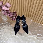 Christian Louboutin Veau Velours Miss Ziggyta 100 Pumps Black - 4