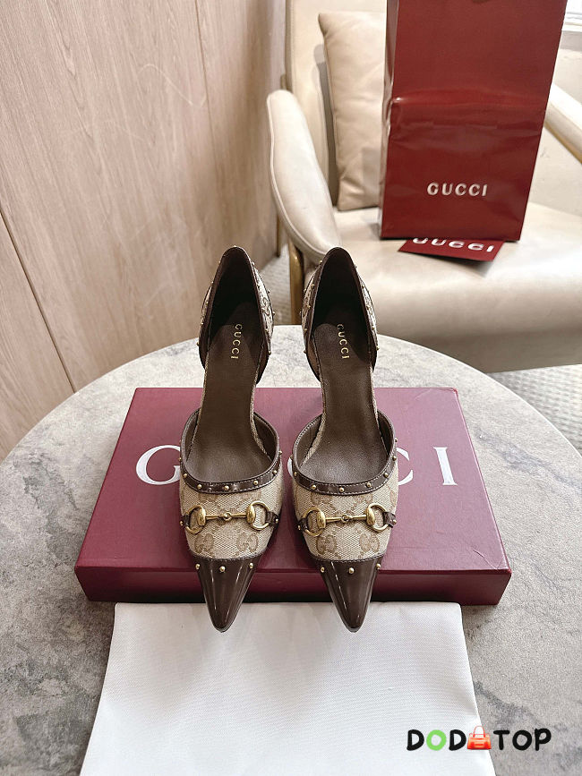Gucci Women's Savoy pump Mid heel Height 75mm -01 - 1